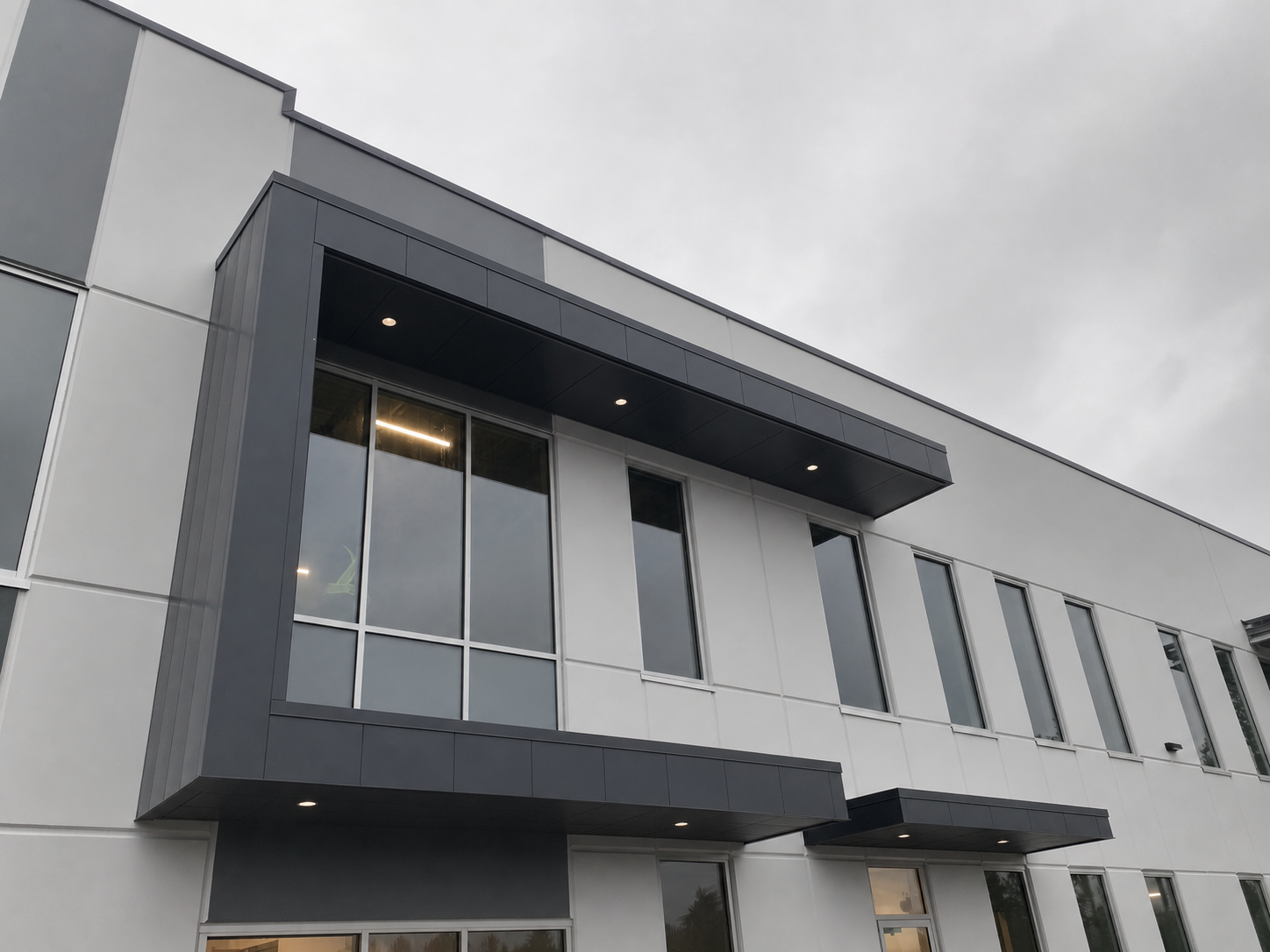 HF12 Panels & Soffit cladding project