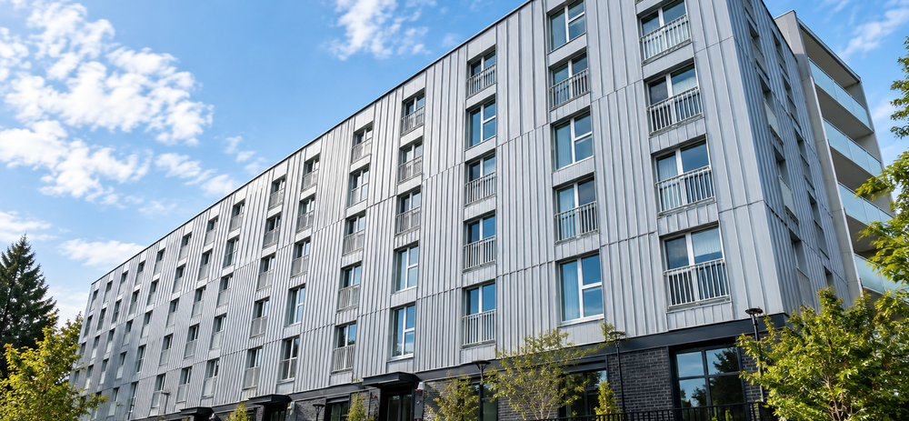 Standing-Seam Metal Cladding cladding project
